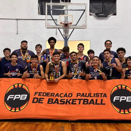 Caraguatatuba é campeã invicta no Campeonato da Federação Paulista Regional de Basquete