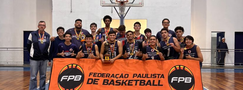 Caraguatatuba é campeã invicta no Campeonato da Federação Paulista Regional de Basquete