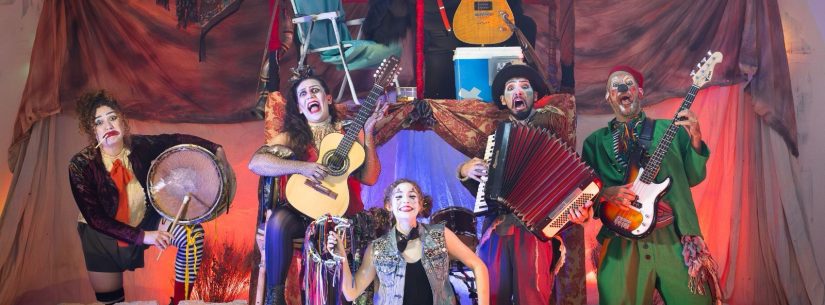 Espetáculo “Caravana do Circo sem Futuro” do grupo Nômade abre 3º Fecica neste sábado