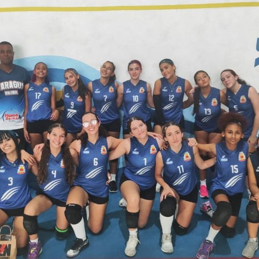 Caraguá Agita Esportes recebe terceira etapa da Copa Litoral Norte de Voleibol Feminino neste fim de semana