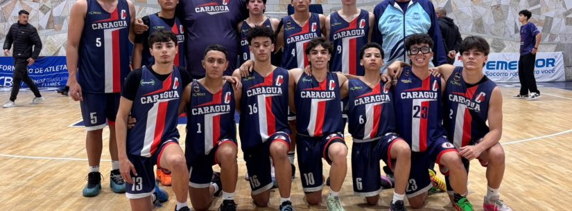 Caraguatatuba conquista medalha de bronze na Copa São Paulo de Basquete Masculino Sub-16